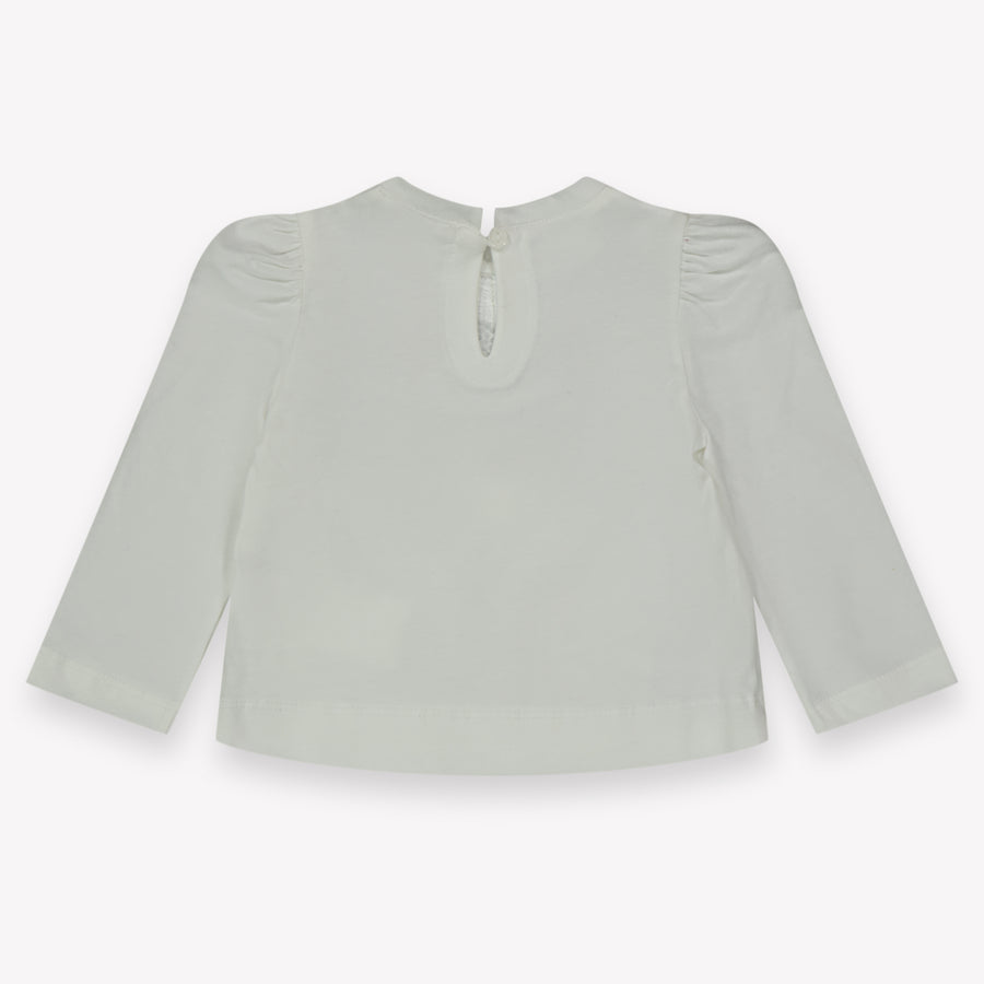 Monnalisa Baby Girls T-Shirt  Offwhite