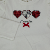 Monnalisa Baby Girls T-Shirt  Offwhite