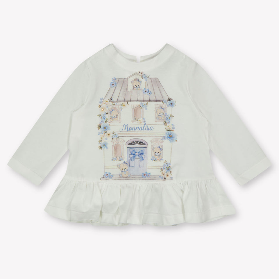 MonnaLisa Baby Meisjes Setje in Licht Blauw