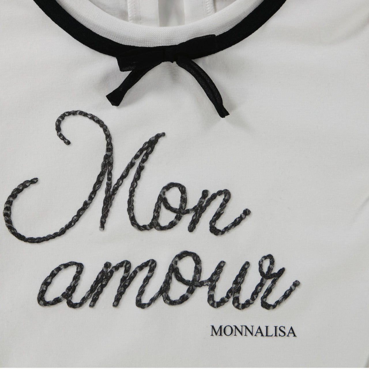 Monnalisa Kids Girls  T-Shirt Offwhite