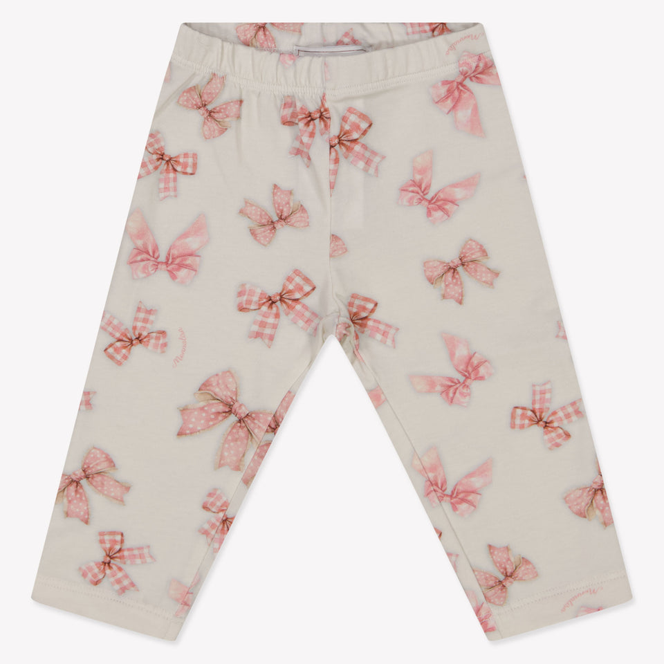 MonnaLisa Baby Meisjes Legging in Licht Roze