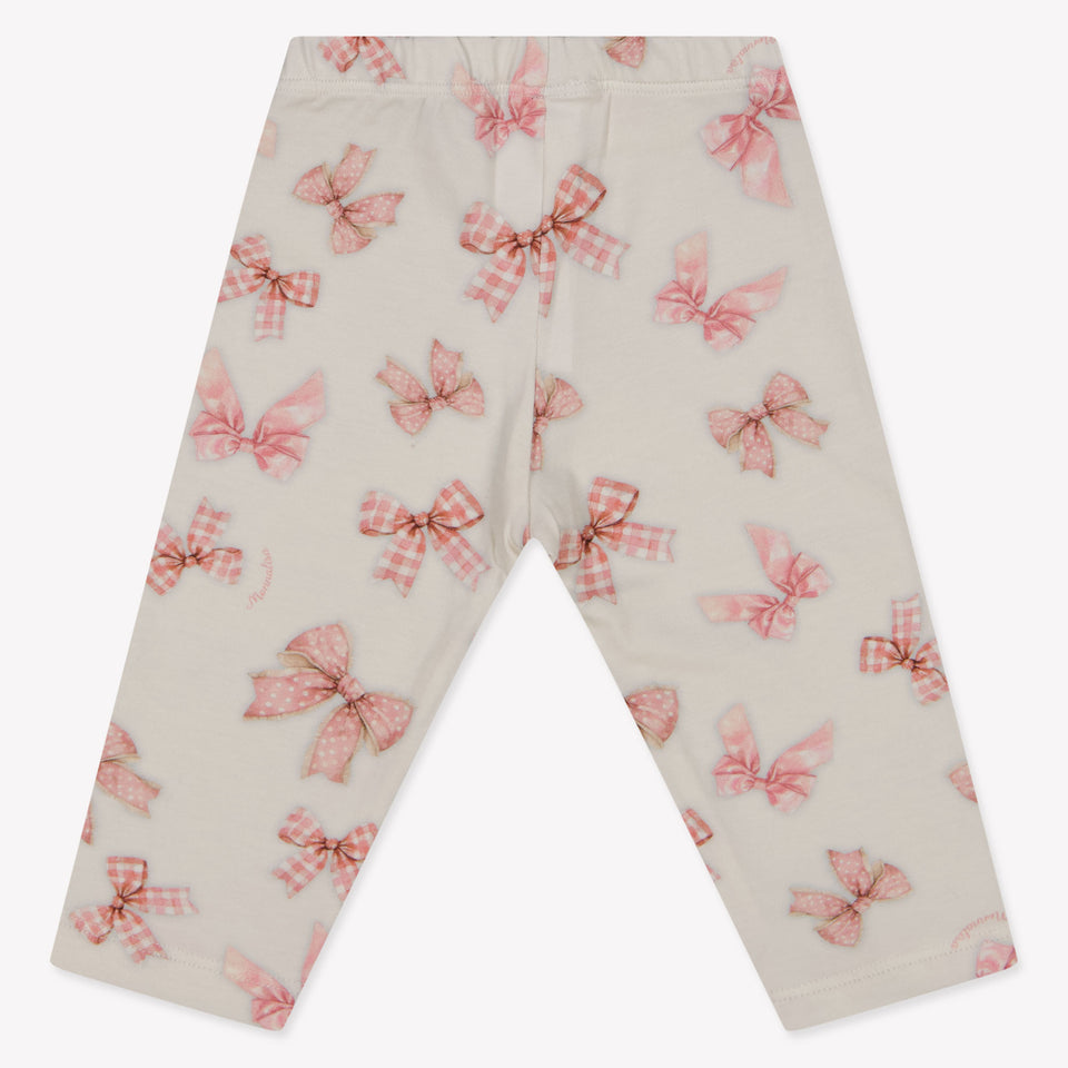 MonnaLisa Baby Meisjes Legging in Licht Roze
