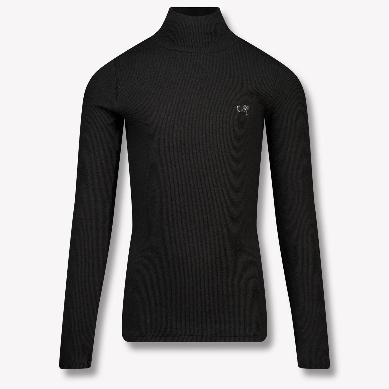 MonnaLisa Kinder Meisjes T-Shirt in Zwart