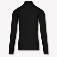 MonnaLisa Kinder Meisjes T-Shirt in Zwart