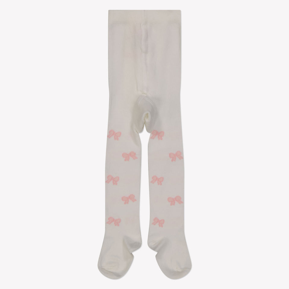 Monnalisa Baby Girls Tights  Offwhite