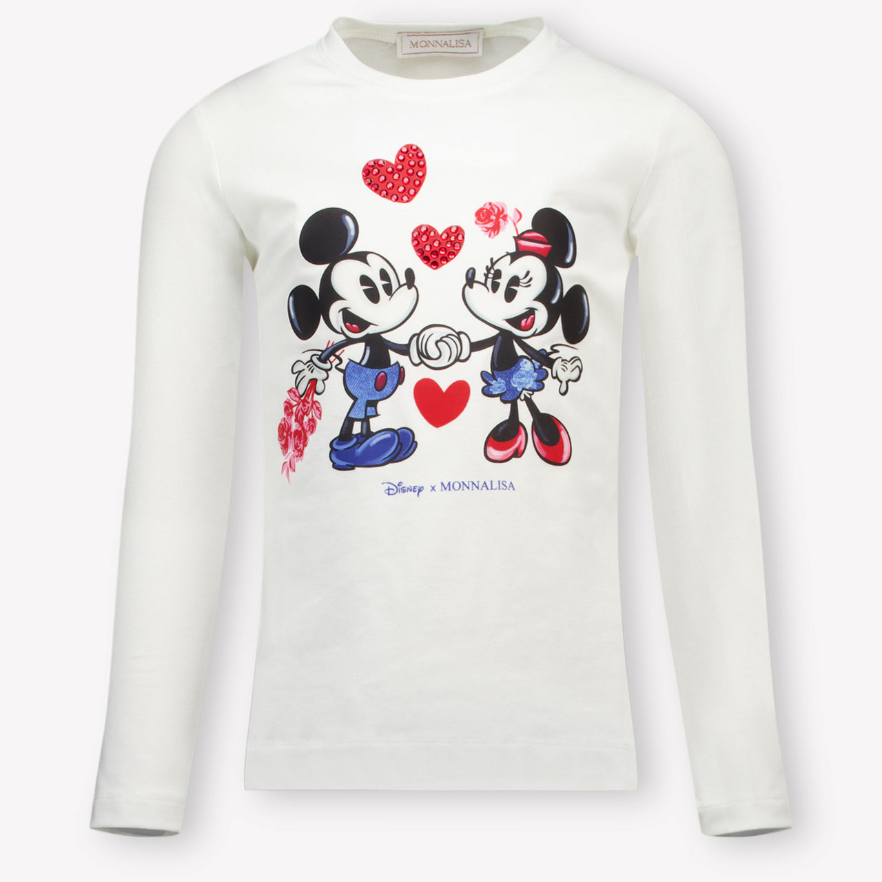 Monnalisa Kids Girls  T-Shirt Offwhite