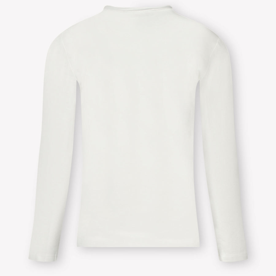 Monnalisa Kids Girls  T-Shirt Offwhite