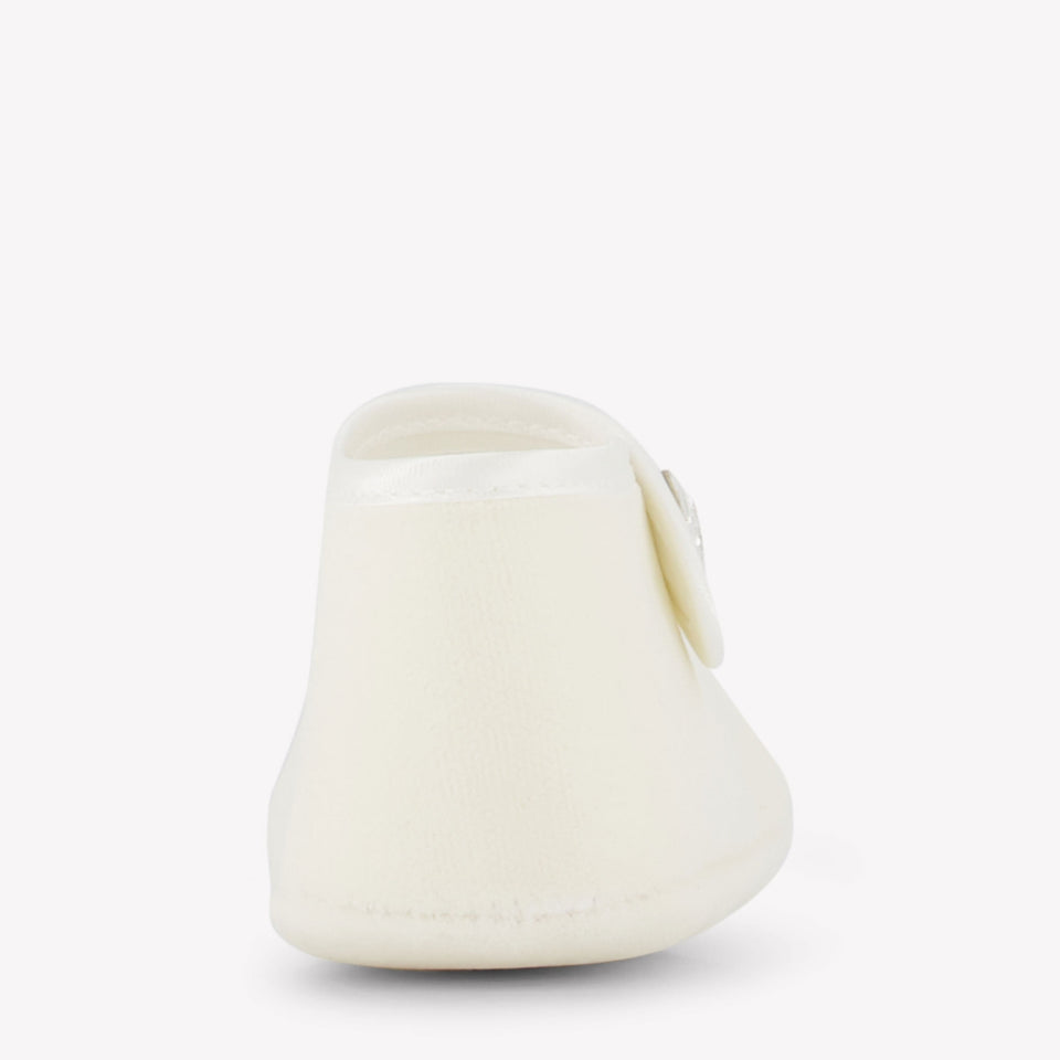 Monnalisa Baby Girls Ballera  Offwhite