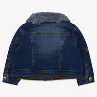 MonnaLisa Baby Meisjes Spijkerjassen in Blauw