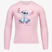 Monnalisa Kids Girls  T-Shirt Pink