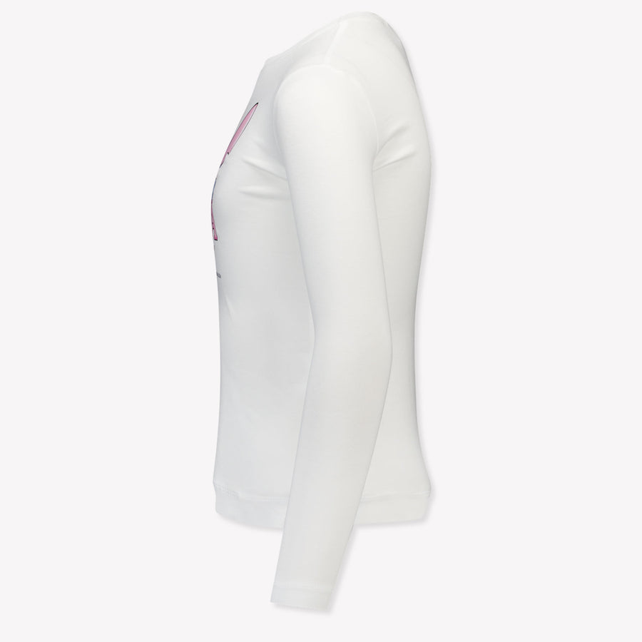 Monnalisa Kids Girls  T-Shirt Offwhite