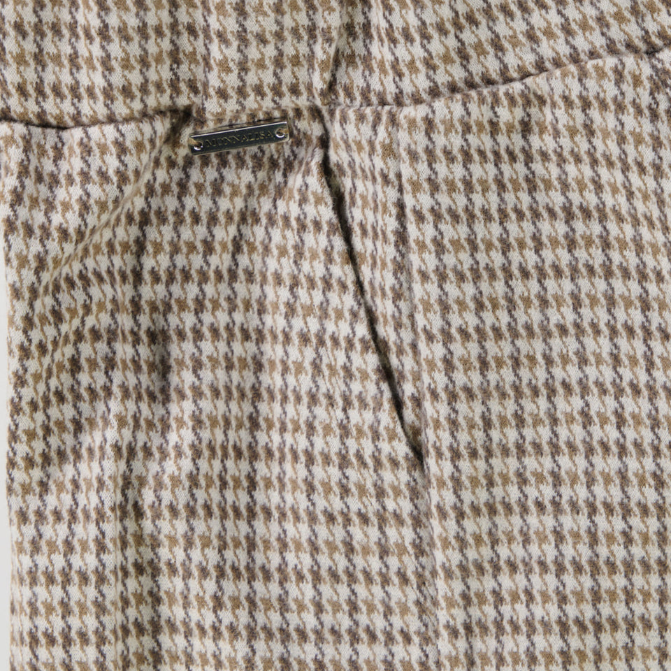 Monnalisa Kids Girls  Pants Brown