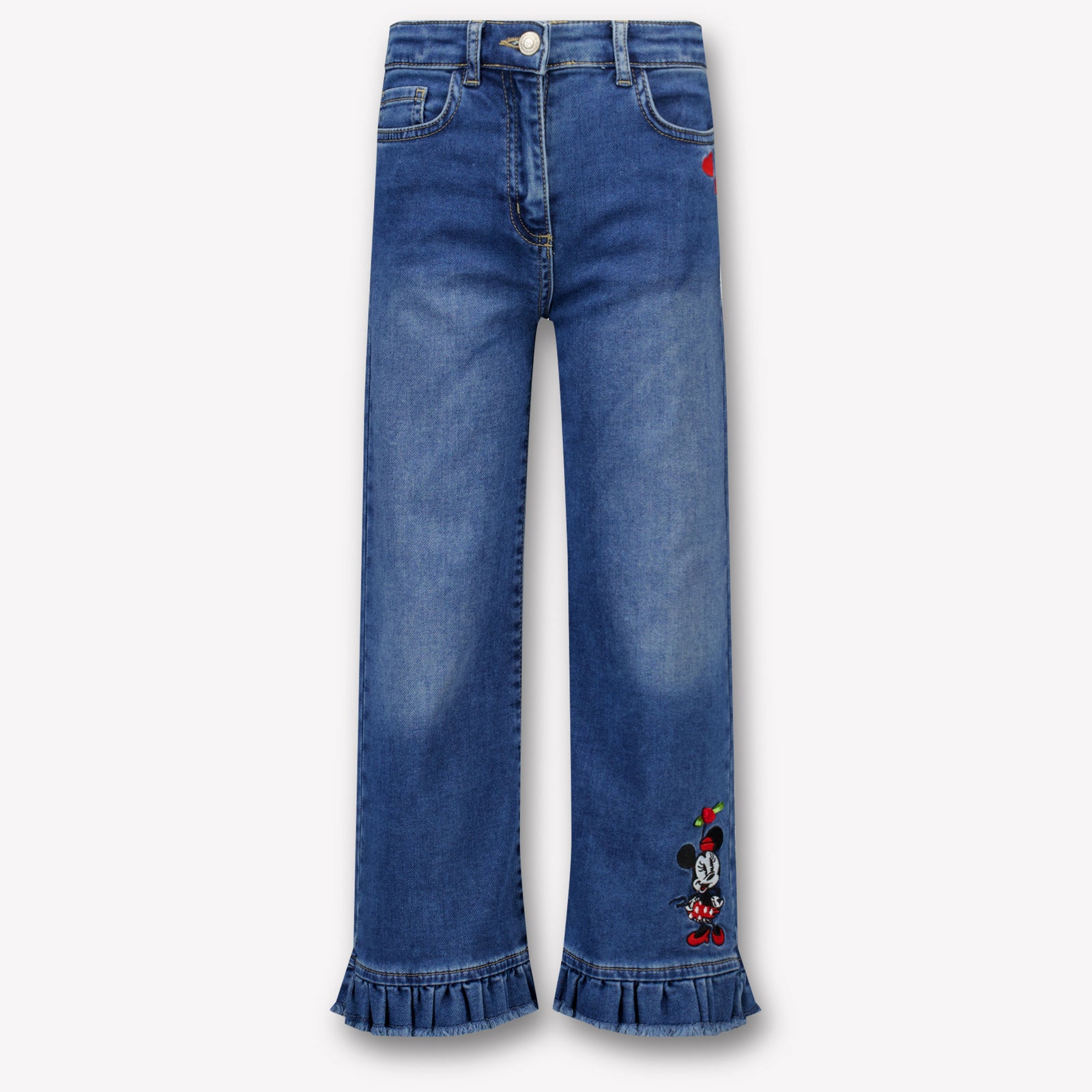 Monnalisa Kids Girls Jeans  Blue