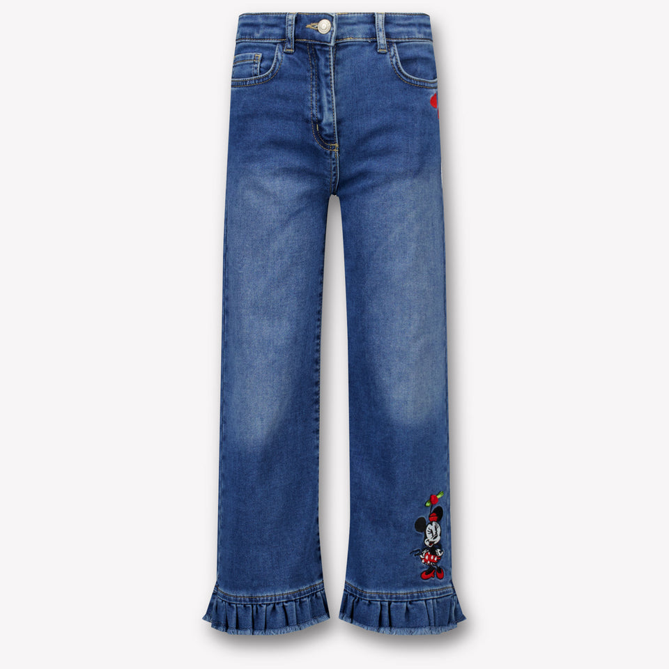 Monnalisa Kids Girls Jeans  Blue