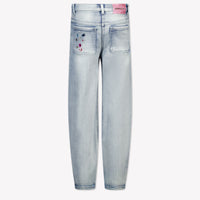 Monnalisa Kids Girls Jeans  Light Blue