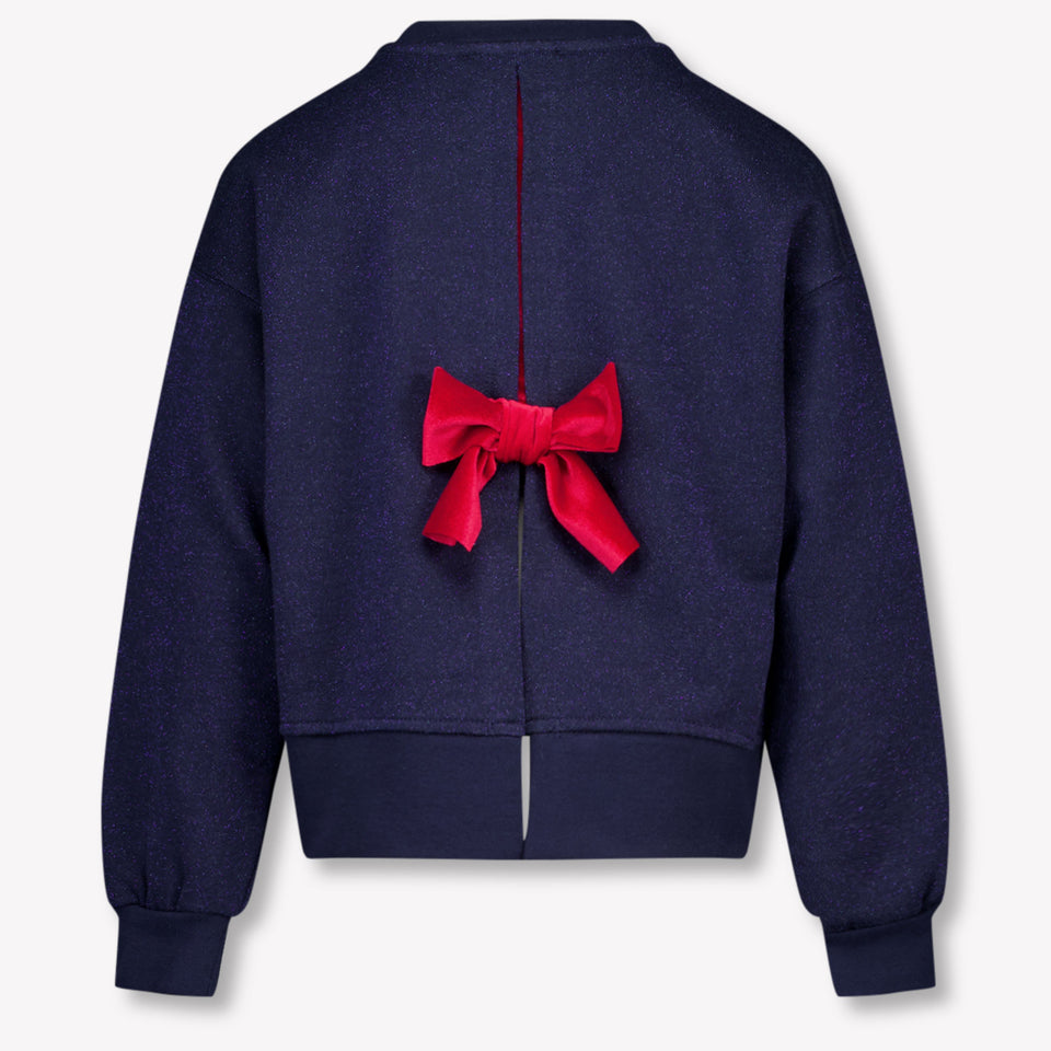 MonnaLisa Kinder Meisjes Trui in Navy