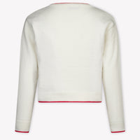 MonnaLisa Kinder Meisjes Trui in Off White