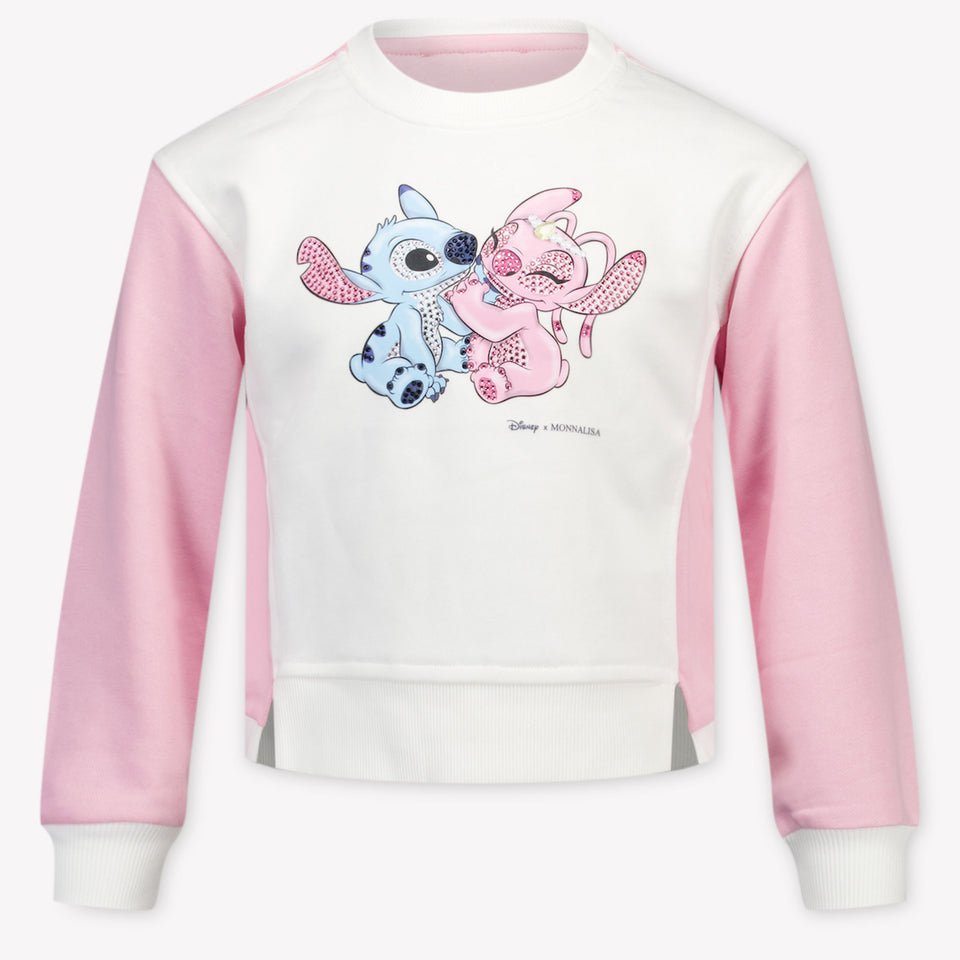 Monnalisa Kids Girls Sweater Pink