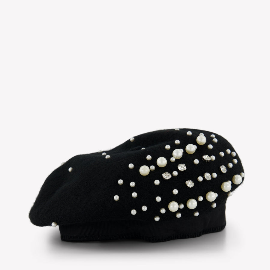 MonnaLisa Girls Hat in Black