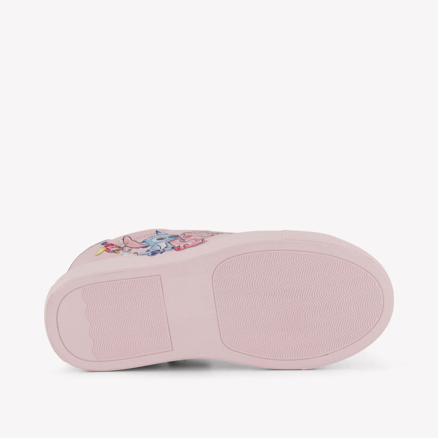 Monnalisa Girls Sneakers  Light Pink