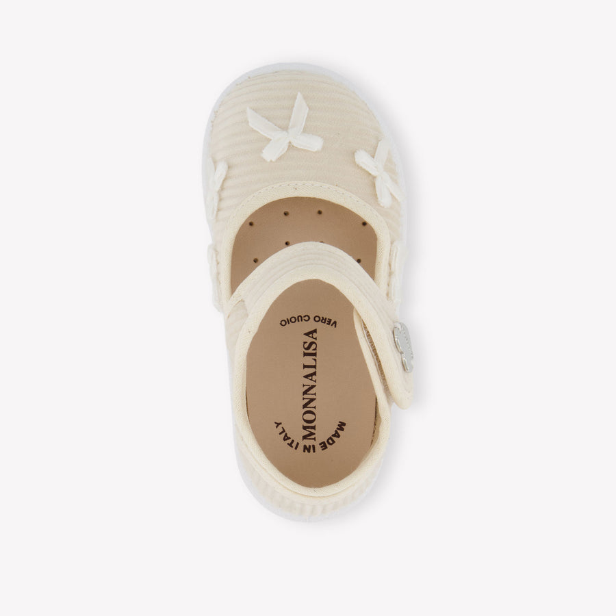 MonnaLisa Meisjes Schoenen in Licht Beige