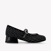 Monnalisa Girls Shoes  Black