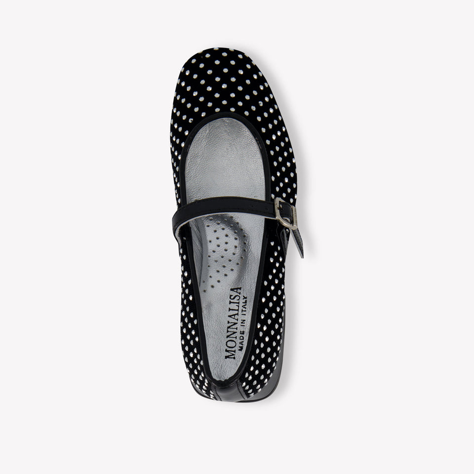 Monnalisa Girls Shoes  Black