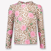 MonnaLisa Kinder Meisjes T-Shirt in Roze