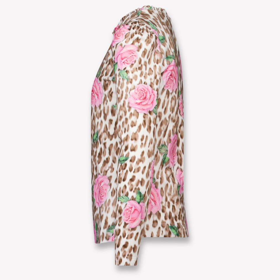 MonnaLisa Kinder Meisjes T-Shirt in Roze