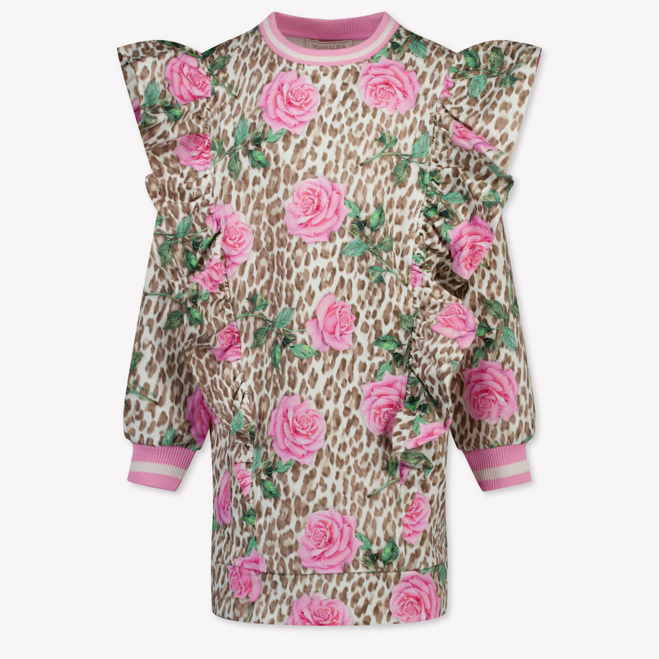 Monnalisa Kids Girls Dress Pink
