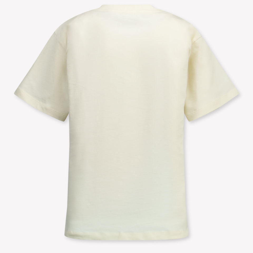 Moschino Kids Unisex T-Shirt  Offwhite