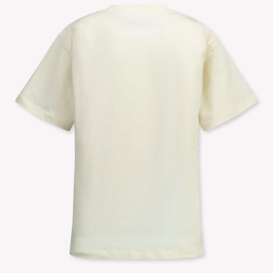 Moschino Kids Unisex T-Shirt  Offwhite
