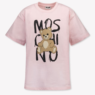 Moschino Kids Unisex T-Shirt  Light Pink