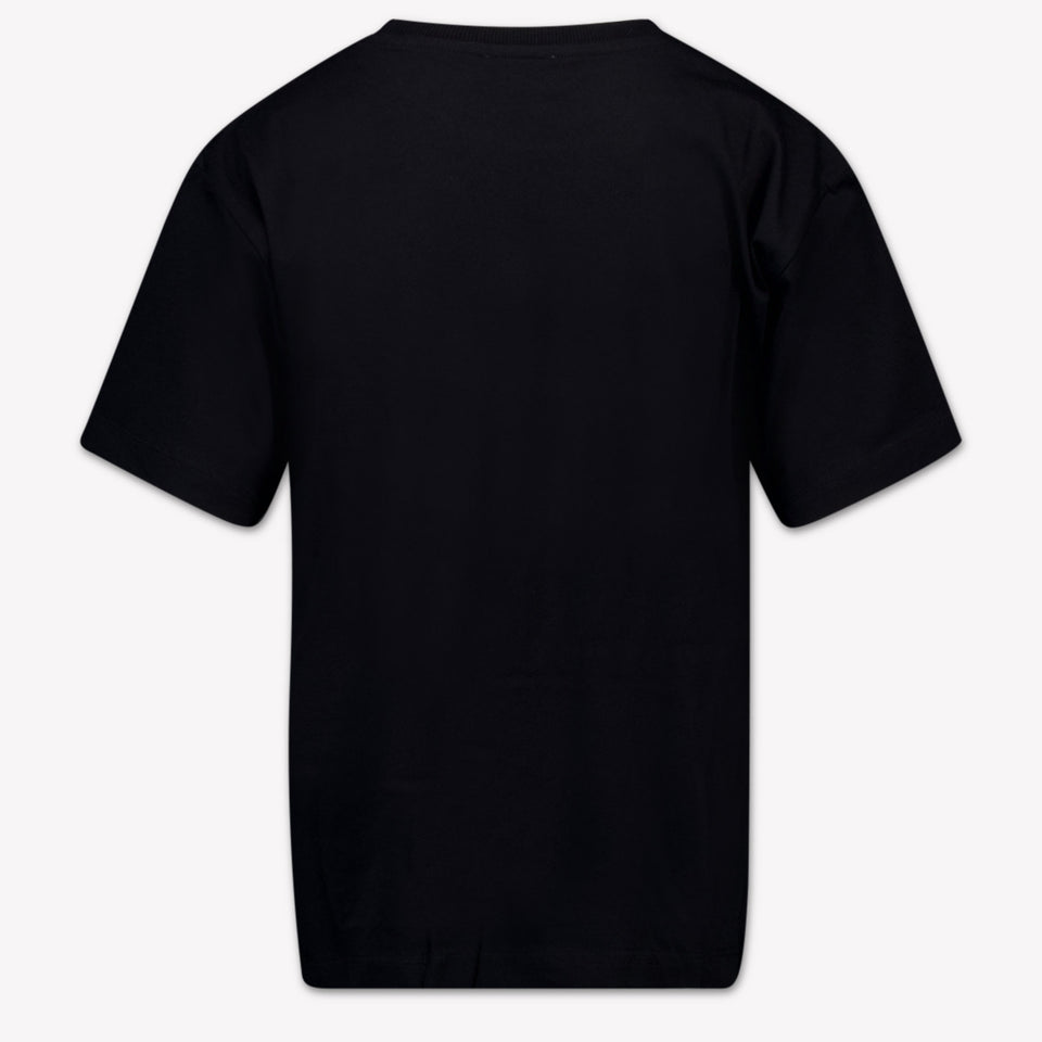Moschino Kinder Unisex T-Shirt In Zwart