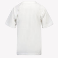 Moschino Kids Unisex T-Shirt  Offwhite