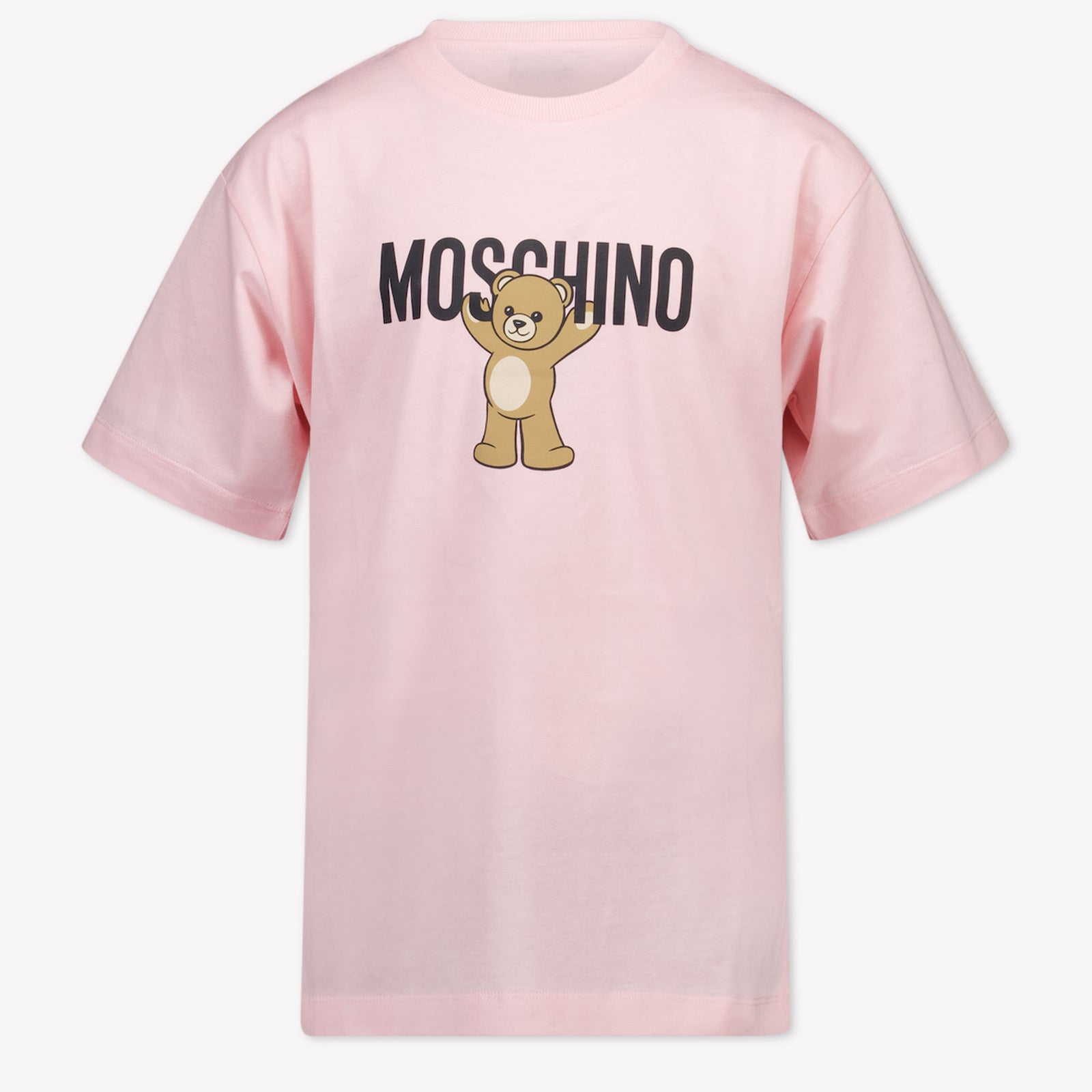 Moschino Kinder Unisex T-Shirt In Licht Roze