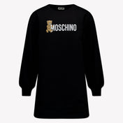 Moschino Kids Girls Dress Black