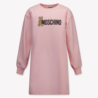 Moschino Kids Girls Dress Light Pink