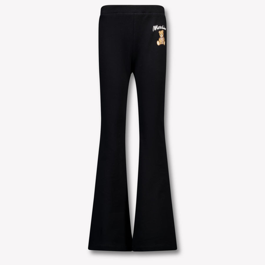 Moschino Kinder Meisjes Broek In Zwart