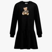 Moschino Kids Girls Dress Black