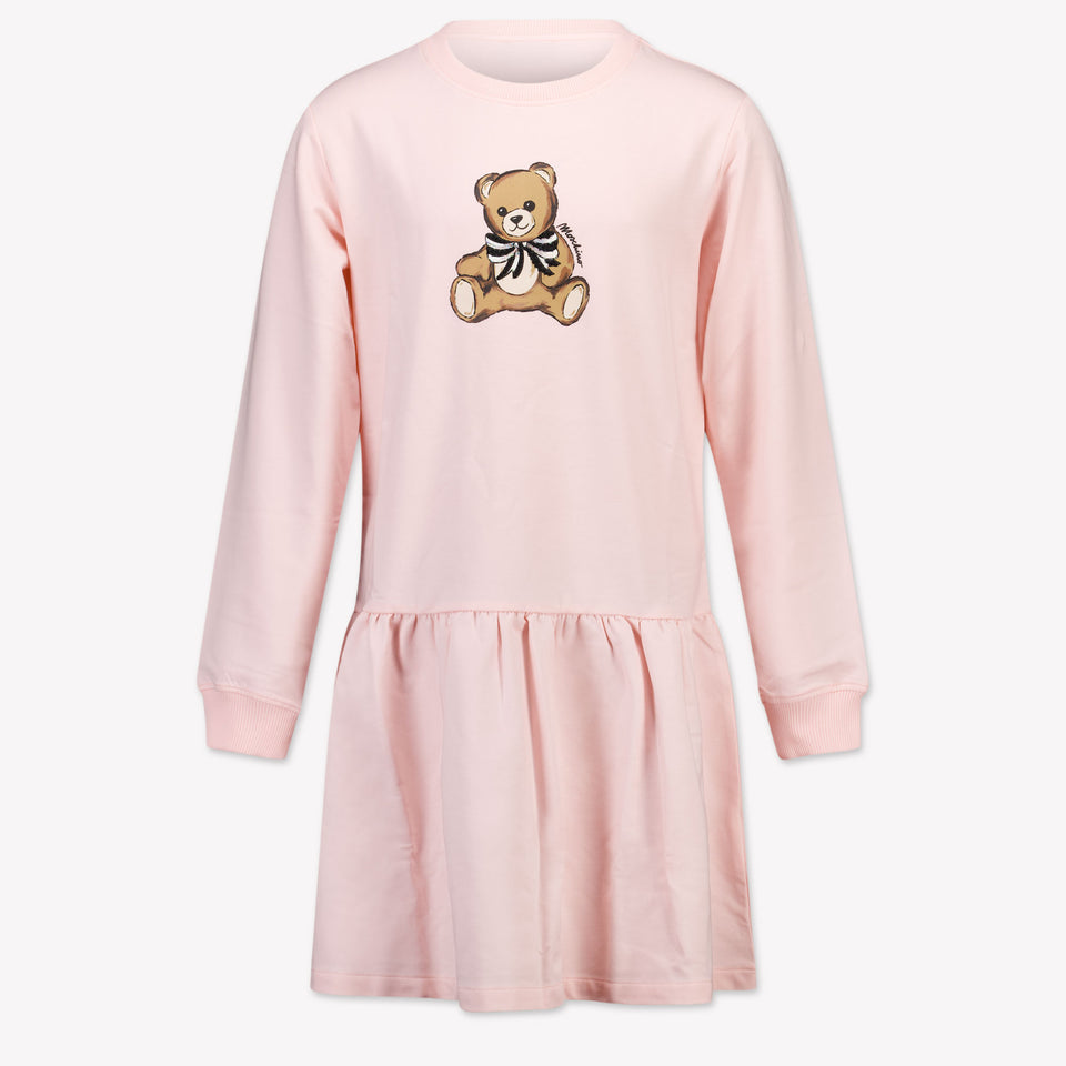 Moschino Kids Girls Dress Light Pink