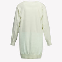 Moschino Kids Girls Dress Offwhite