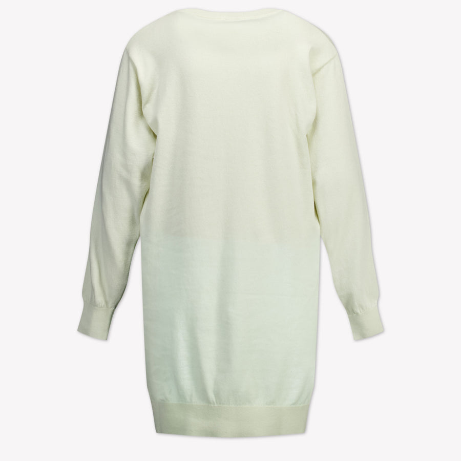 Moschino Kids Girls Dress Offwhite