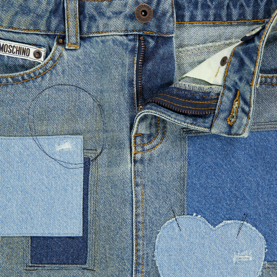 Moschino Kids Girls Skirt Jeans