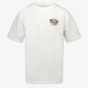 Moschino Kids Unisex T-Shirt  Offwhite