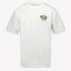 Moschino Kids Unisex T-Shirt  Offwhite
