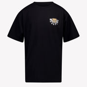 Moschino Kinder Unisex T-Shirt In Zwart