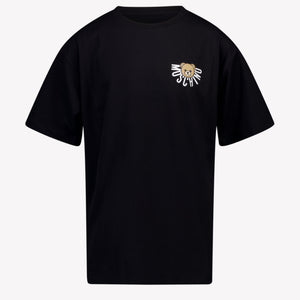 Moschino Kids Unisex T-Shirt  Black