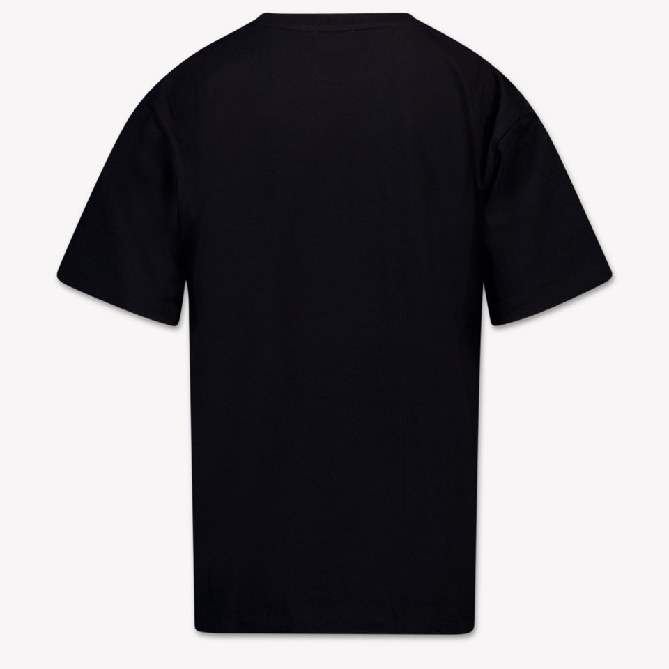 Moschino Kinder Unisex T-Shirt In Zwart