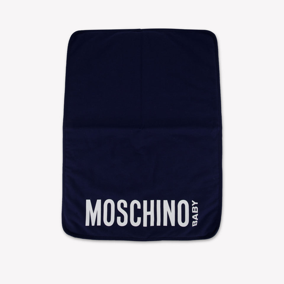 Moschino Baby Unisex Luiertas In Navy